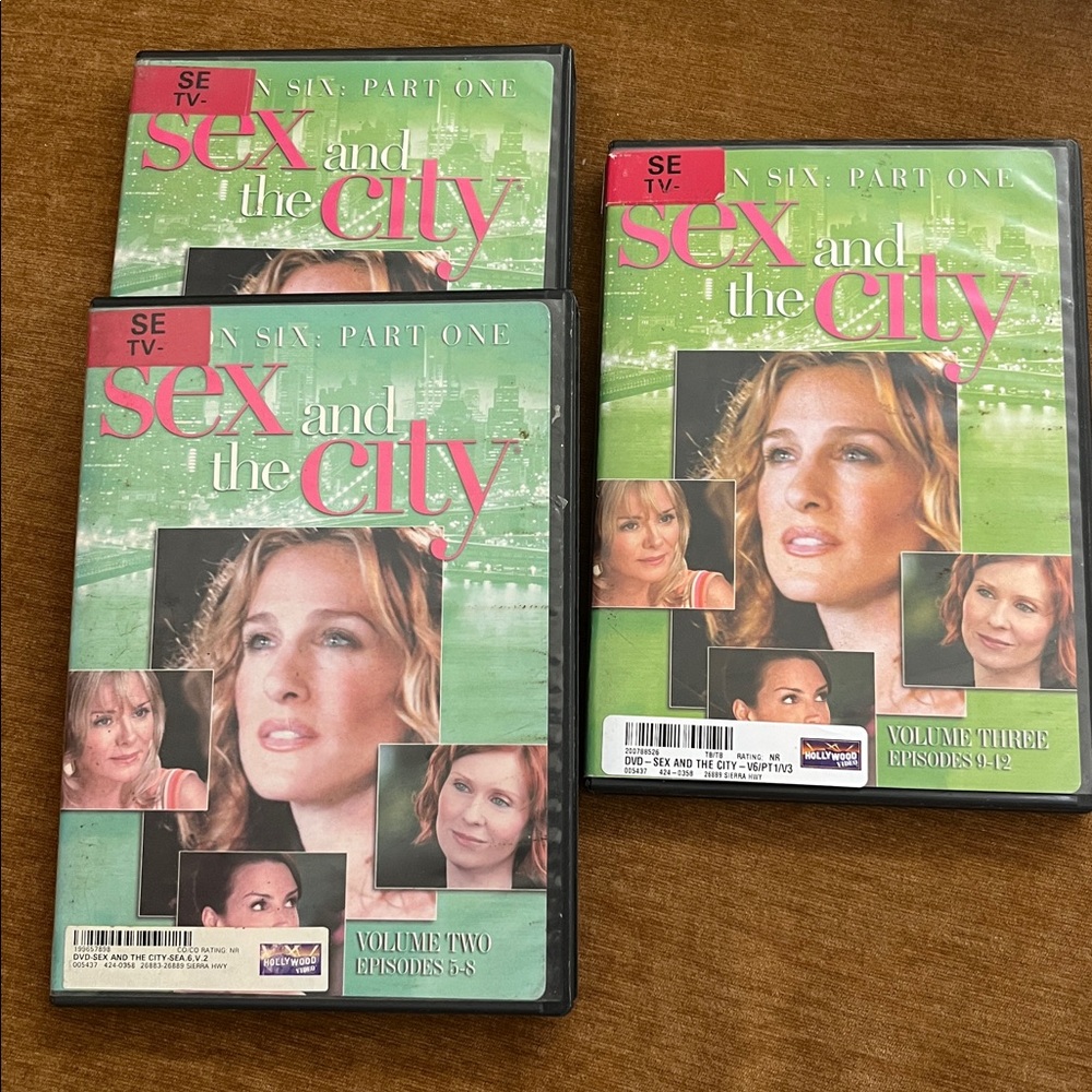 Sex and the city season six part one DVD’s